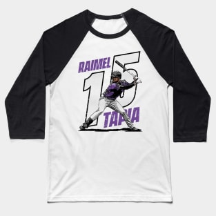 Raimel Tapia Colorado Outline Baseball T-Shirt